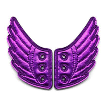 Load image into Gallery viewer, Opaque Angel Wing Shoe Adornments freeshipping - Witch of Dusk
