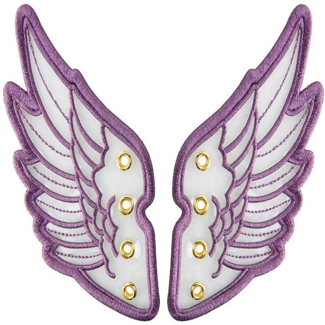 Clear Angel Wing Shoe Adornments freeshipping - Witch of Dusk