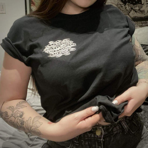 The Eyes Embroidered Short-Sleeve Unisex T-Shirt freeshipping - Witch of Dusk