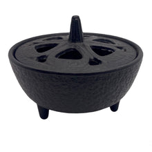 Load image into Gallery viewer, Cast Iron Incense Burner - Witch of Dusk
