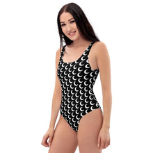 Load image into Gallery viewer, Many Moons One-Piece Swimsuit freeshipping - Witch of Dusk
