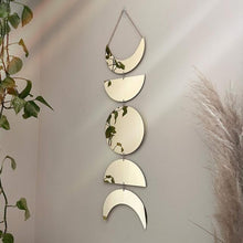 Load image into Gallery viewer, Reflective Moon Phase Hanging Strand freeshipping - Witch of Dusk

