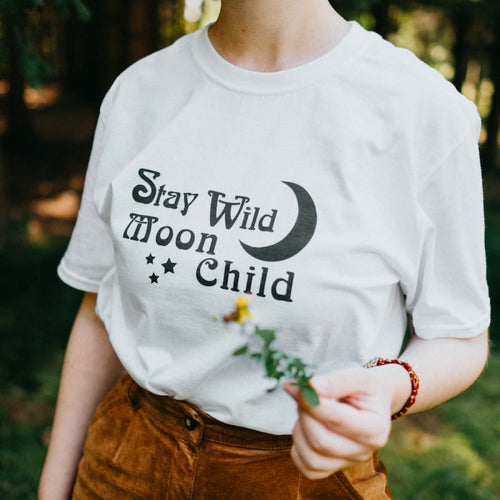 Stay Wild Moon Child Short-Sleeve Unisex T-Shirt freeshipping - Witch of Dusk