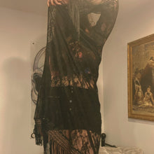 Load image into Gallery viewer, Witchy Long Lace Shawl freeshipping - Witch of Dusk
