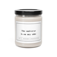 Load image into Gallery viewer, The Universe Is On My Side Minimalist Manifestation Candle
