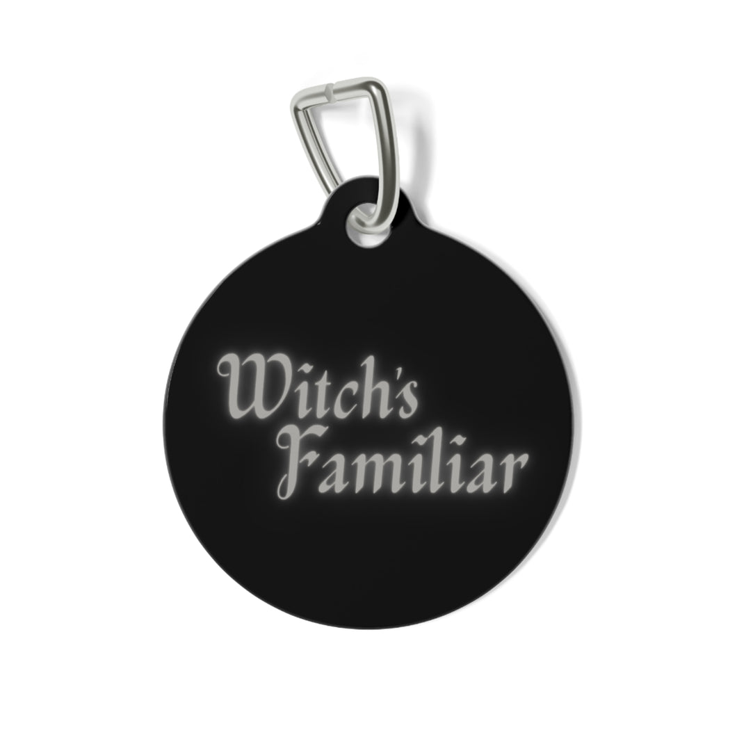 Witch's Familiar Pet Tag (Custom)