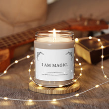 Load image into Gallery viewer, I Am Magic Witch Filigree Manifestation Candle
