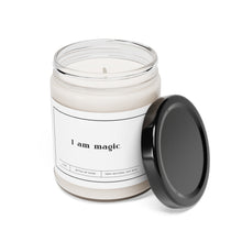Load image into Gallery viewer, I Am Magic Witch Minimalist Manifestation Candle
