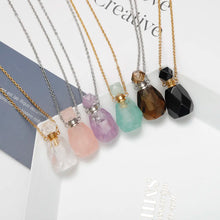 Load image into Gallery viewer, Crystal Spell Bottle Necklace
