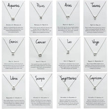 Load image into Gallery viewer, Minimalist Zodiac Symbol Necklace freeshipping - Witch of Dusk

