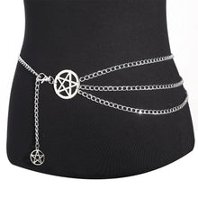 Load image into Gallery viewer, Pentacle Waist Chain
