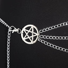 Load image into Gallery viewer, Pentacle Waist Chain

