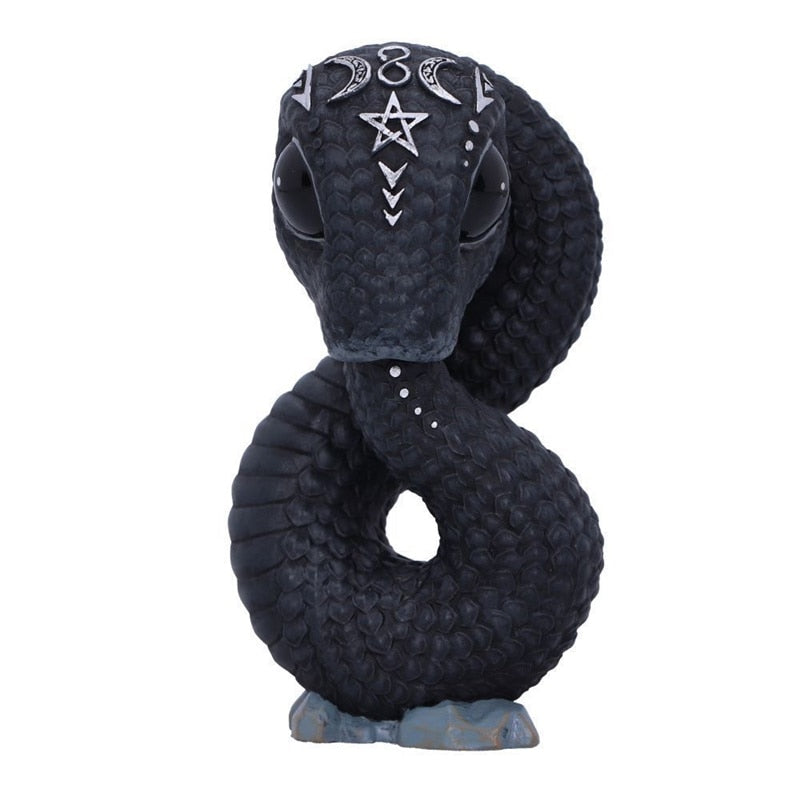 Cute Witch Snake Figure