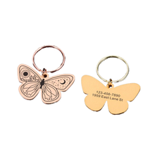 Cargar imagen en el visor de la galería, Celestial Butterfly Pet Familiar Tag (Custom)
