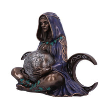 Cargar imagen en el visor de la galería, Triple Moon Mother Earth Goddess Statue - Witch of Dusk
