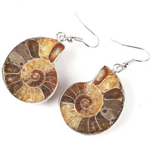 Cargar imagen en el visor de la galería, Ammonite Earrings
