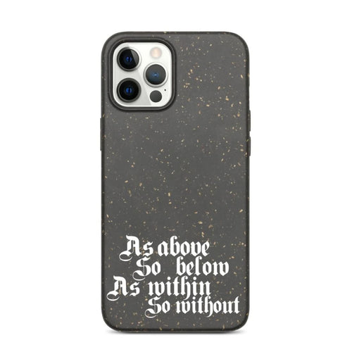 As Above So Below Biodegradable Phone Case freeshipping - Witch of Dusk