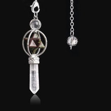 Load image into Gallery viewer, Crystal Merkaba Witch&#39;s Pendulum freeshipping - Witch of Dusk
