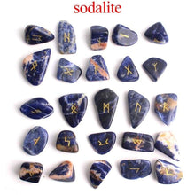 Load image into Gallery viewer, Crystal Nordic Rune Stones freeshipping - Witch of Dusk
