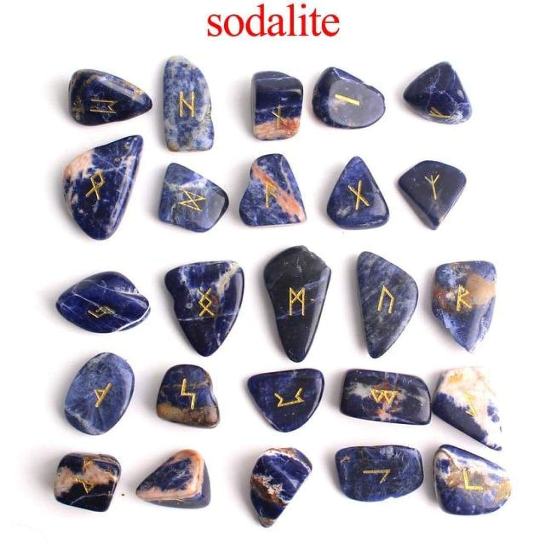 Crystal Nordic Rune Stones freeshipping - Witch of Dusk