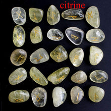 Load image into Gallery viewer, Crystal Nordic Rune Stones freeshipping - Witch of Dusk
