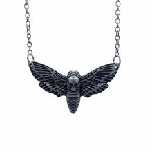 Load image into Gallery viewer, Death Head Moth Necklace freeshipping - Witch of Dusk
