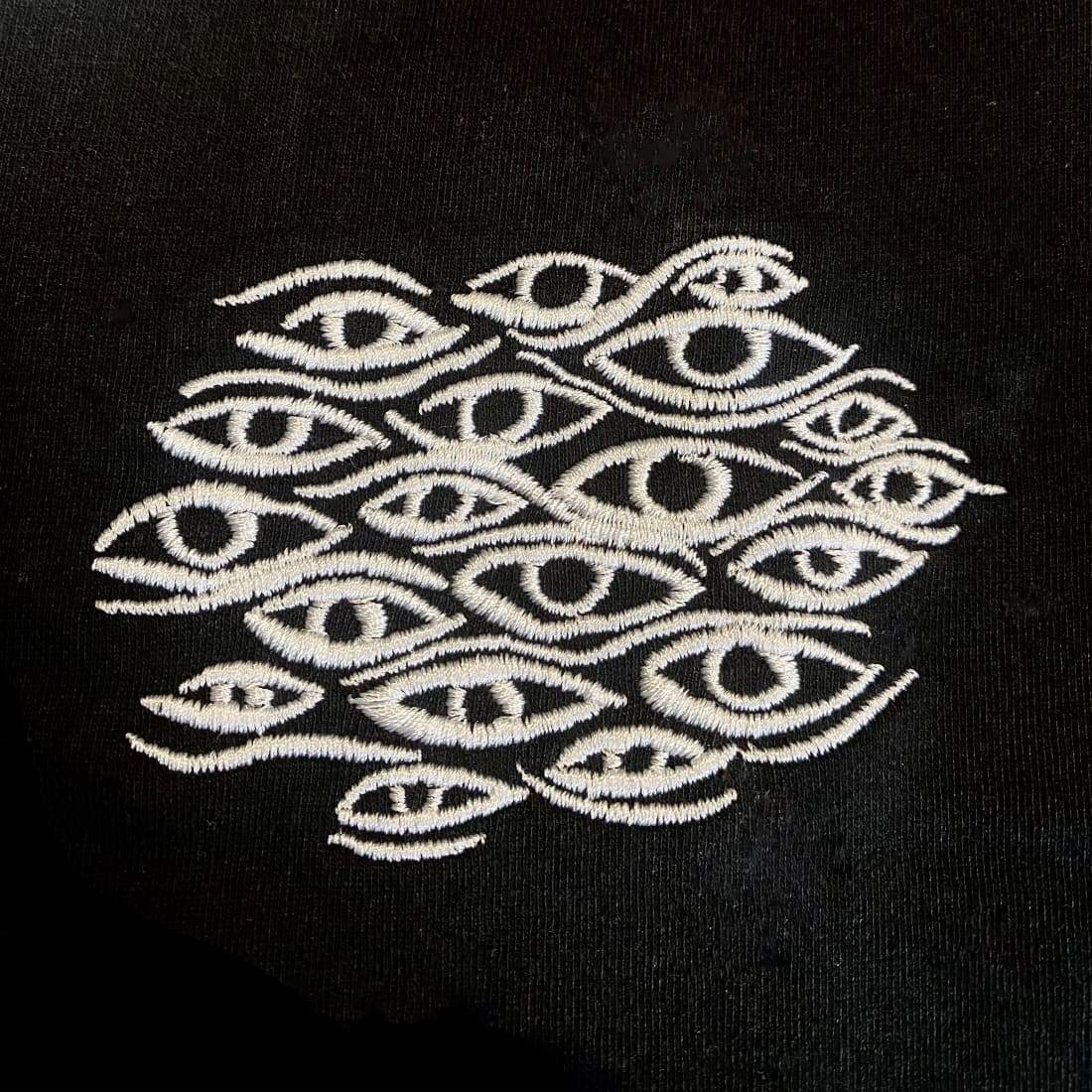 The Eyes Embroidered Short-Sleeve Unisex T-Shirt freeshipping