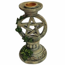 Load image into Gallery viewer, Faux Stone Altar Candle Holder freeshipping - Witch of Dusk
