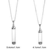 Load image into Gallery viewer, Glass Tube Spell Amulet Pendant freeshipping - Witch of Dusk
