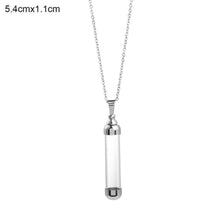 Load image into Gallery viewer, Glass Tube Spell Amulet Pendant freeshipping - Witch of Dusk

