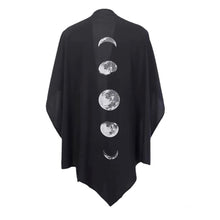 Load image into Gallery viewer, Moon Phase Shawl - Witch of Dusk
