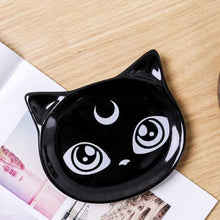 Load image into Gallery viewer, Lunar Black Cat Mug Set freeshipping - Witch of Dusk
