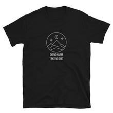 Cargar imagen en el visor de la galería, Moon Mountain Do No Harm Short-Sleeve Unisex T-Shirt freeshipping - Witch of Dusk

