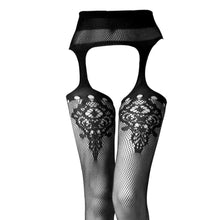 Cargar imagen en el visor de la galería, Ornate Faux Garter Stockings freeshipping - Witch of Dusk
