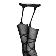 Load image into Gallery viewer, Ornate Faux Garter Stockings freeshipping - Witch of Dusk
