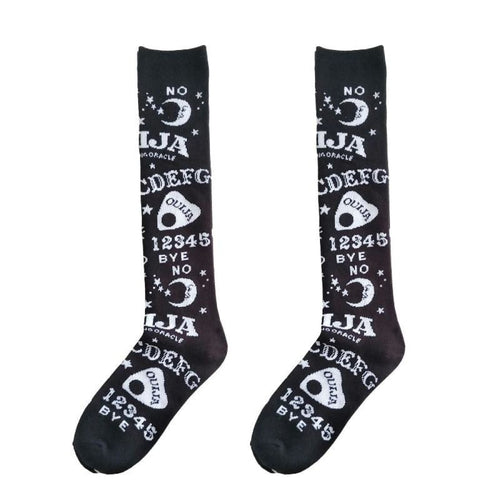 Ouija Knee-High Socks freeshipping - Witch of Dusk
