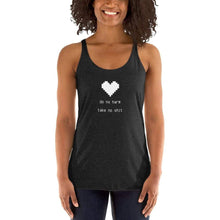 Load image into Gallery viewer, Pixel Heart Do No Harm Women&#39;s Racerback Tank freeshipping - Witch of Dusk
