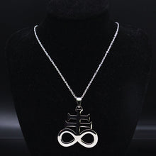Load image into Gallery viewer, Satanic Cross Necklace freeshipping - Witch of Dusk
