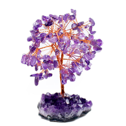 Amethyst Crystal Wire Wrapped Tree