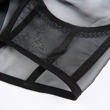 Load image into Gallery viewer, Mesh Under Bust Corset Belt freeshipping - Witch of Dusk
