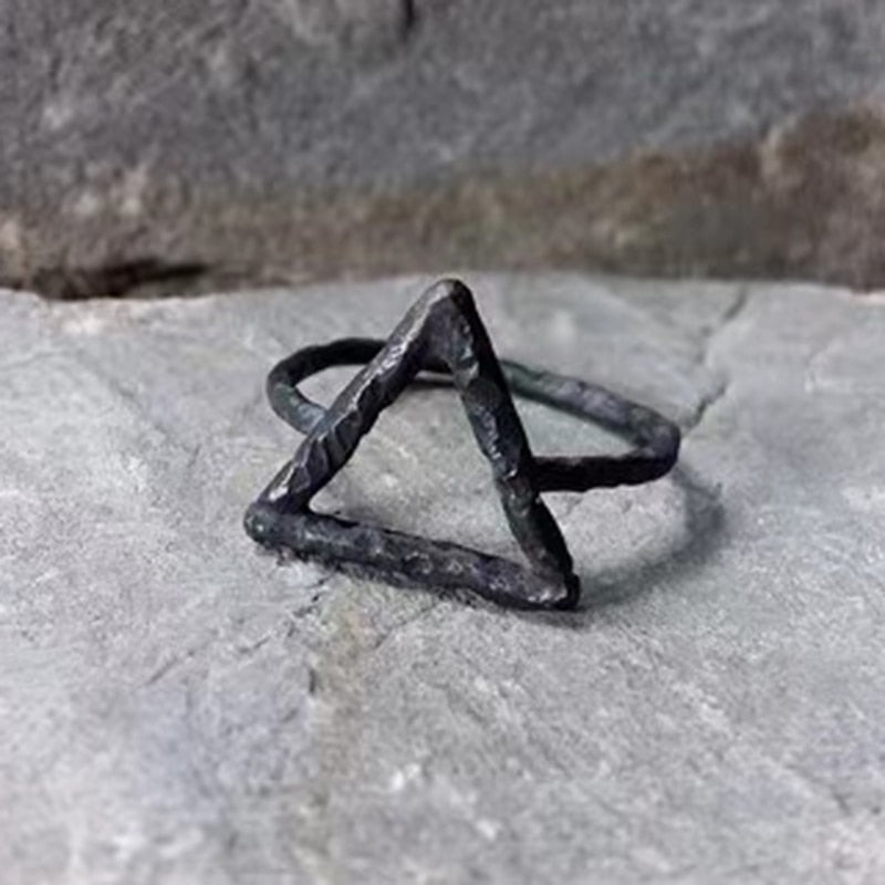 Fire Triangle Element Ring freeshipping - Witch of Dusk