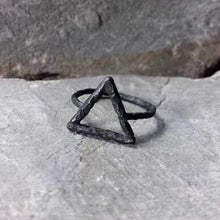 Load image into Gallery viewer, Fire Triangle Element Ring freeshipping - Witch of Dusk
