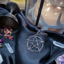 Load image into Gallery viewer, Protective Branches Wiccan Pentacle Necklace freeshipping - Witch of Dusk
