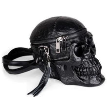 Cargar imagen en el visor de la galería, Realism Skull Zippered Purse freeshipping - Witch of Dusk
