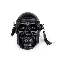 Load image into Gallery viewer, Realism Skull Zippered Purse freeshipping - Witch of Dusk
