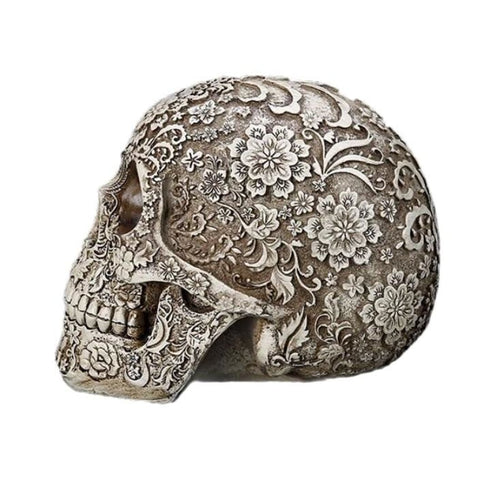 Resin Carved Decorative Skull freeshipping - Witch of Dusk
