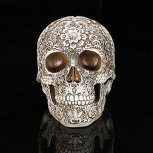 Cargar imagen en el visor de la galería, Resin Carved Decorative Skull freeshipping - Witch of Dusk
