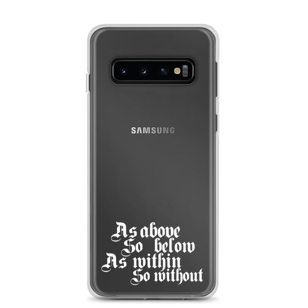 As Above So Below Samsung Phone Case freeshipping - Witch of Dusk