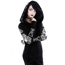 Load image into Gallery viewer, Satanic Witch Hoodie freeshipping - Witch of Dusk
