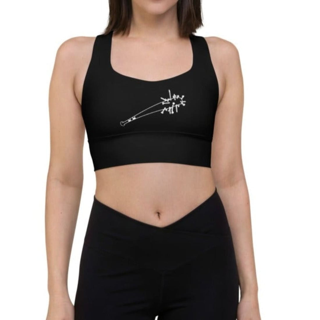 Spiked Bat Sports Bra freeshipping - Witch of Dusk